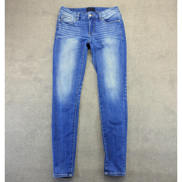 Buckle Black Jeans Women 26x32 Blue Denim BKE Fit No. 53 Skinny Stretch Mid-Rise - Picture 1 of 9